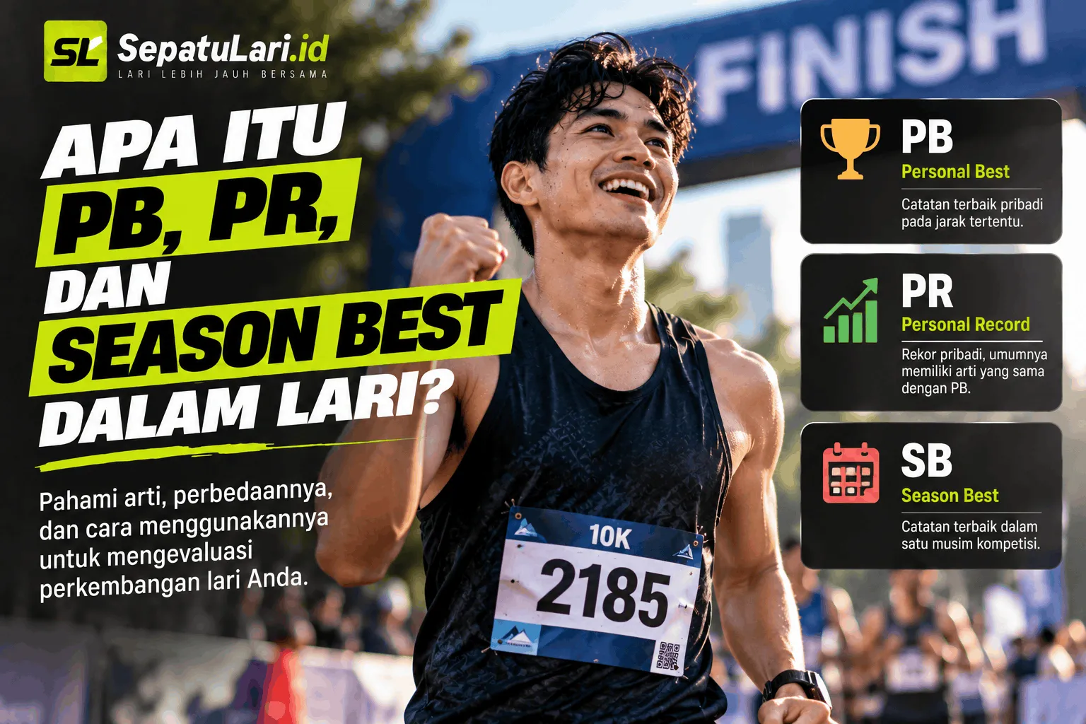 Apa Itu PB, PR, dan Season Best dalam Lari?